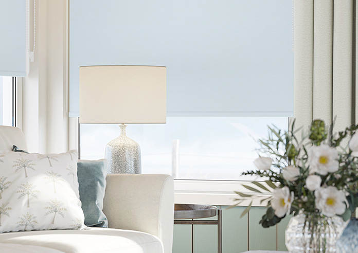 Hothorpe (Blackout), Blue Calm - Roller Blind - Image 5